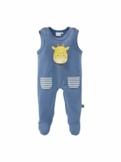 Bestpreis ⌛ Bekleidung Bornino Strampler-Set Giraffe In Blau Günstig Kaufen 😀 -Günstiges bornino Geschäft bornino strampler set giraffe in blau 3