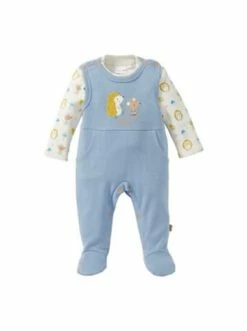 Aktion ⭐ Bekleidung Bornino Strampler-Set Igel Maus In Blau Günstig Kaufen 🧨