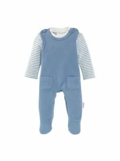 Coupon 🎁 Bekleidung Bornino Strampler-Set In Blau Günstig Kaufen 👍
