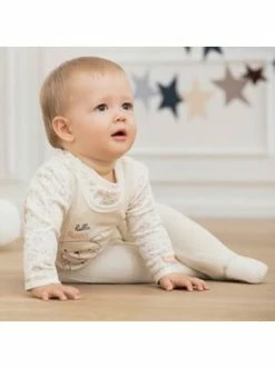 Billig 🔔 Bekleidung Bornino Strampler-Set Nicki Bär In Natur Günstig Kaufen 🔥 -Günstiges bornino Geschäft bornino strampler set nicki bar in natur 2