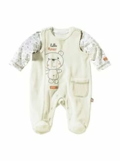Billig 🔔 Bekleidung Bornino Strampler-Set Nicki Bär In Natur Günstig Kaufen 🔥
