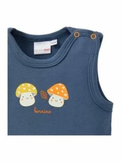 Bester Verkauf 👍 Bekleidung Bornino Strampler-Set Pilze In Blau Günstig Kaufen 🎁 -Günstiges bornino Geschäft bornino strampler set pilze in blau 5