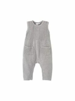 Brandneu 👍 Bekleidung Bornino Strick-Strampler Ohne Fuß In Grau Günstig Kaufen ⌛