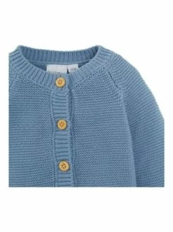 Auslauf ✔️ Bekleidung Bornino Strickjacke Langarm In Blau Günstig Kaufen 🌟 -Günstiges bornino Geschäft bornino strickjacke langarm in blau 2