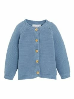 Auslauf ✔️ Bekleidung Bornino Strickjacke Langarm In Blau Günstig Kaufen 🌟