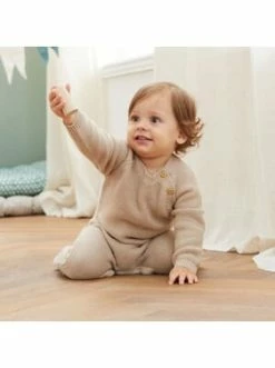 Bestpreis 🔥 Bekleidung Bornino Strickoverall Langarm In Beige Günstig Kaufen 🌟 -Günstiges bornino Geschäft bornino strickoverall langarm in beige 3