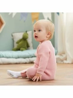 Brandneu 🎉 Bekleidung Bornino Strickoverall Langarm In Rosa Günstig Kaufen 🥰 -Günstiges bornino Geschäft bornino strickoverall langarm in rosa 3
