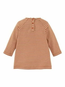 Budget 🤩 Bekleidung Bornino Sweat-Tunika Ringel In Orange Günstig Kaufen ⭐ -Günstiges bornino Geschäft bornino sweat tunika ringel in orange 1