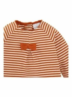 Budget 🤩 Bekleidung Bornino Sweat-Tunika Ringel In Orange Günstig Kaufen ⭐ -Günstiges bornino Geschäft bornino sweat tunika ringel in orange 2