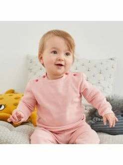 Bestes Angebot 🎉 Bekleidung Bornino Sweatshirt Waffelpiqué In Rosa Günstig Kaufen ⌛ -Günstiges bornino Geschäft bornino sweatshirt waffelpique in rosa 3