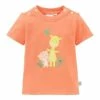 Budget ⭐ Bekleidung Bornino T-Shirt Giraffe Gepard In Orange Günstig Kaufen 🎁