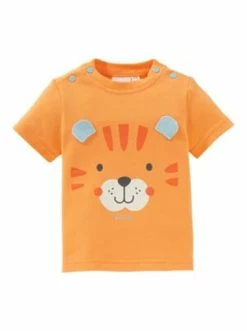 Auslauf ❤️ Bekleidung Bornino T-Shirt Tiger In Orange Günstig Kaufen 🔥