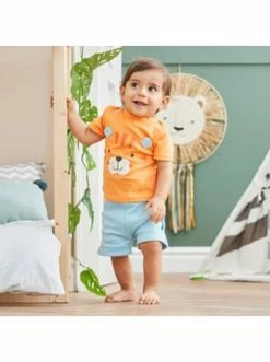 Auslauf ❤️ Bekleidung Bornino T-Shirt Tiger In Orange Günstig Kaufen 🔥 -Günstiges bornino Geschäft bornino t shirt tiger in orange 4