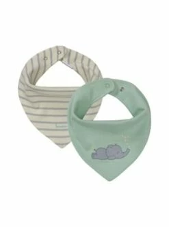 Angebote 👏 Accessoires Bornino Wende-Dreieckstuch Elefant In Grün Günstig Kaufen 👏
