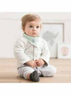 Angebote 👏 Accessoires Bornino Wende-Dreieckstuch Elefant In Grün Günstig Kaufen 👏 -Günstiges bornino Geschäft bornino wende dreieckstuch elefant in grun 3