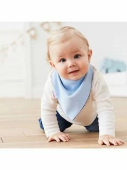 Blitzangebot ⌛ Accessoires Bornino Wende-Dreieckstuch Ringel In Blau Günstig Kaufen 😉 -Günstiges bornino Geschäft bornino wende dreieckstuch ringel in blau 4