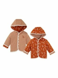Bestes Angebot ✔️ Bekleidung Bornino Wendejacke Blätter In Orange Günstig Kaufen 🔔