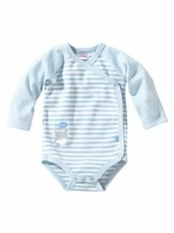 Am billigsten ⭐ Bekleidung Bornino Wickelbody Langarm In Hellblau Günstig Kaufen 🤩