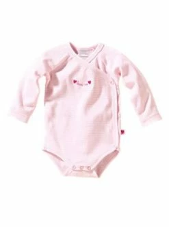 Bestpreis ⌛ Bekleidung Bornino Wickelbody Langarm In Rosa Günstig Kaufen 👏