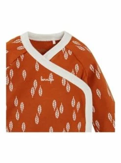 Coupon ⌛ Bekleidung Bornino Wickelshirt Langarm Blätter In Orange Günstig Kaufen 🥰 -Günstiges bornino Geschäft bornino wickelshirt langarm blatter in orange 2