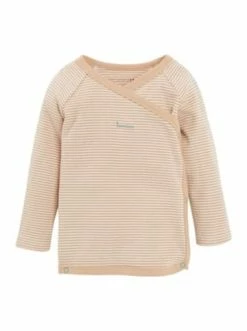 Bester Verkauf 🛒 Bekleidung Bornino Wickelshirt Langarm Ringel In Braun Günstig Kaufen 🎉