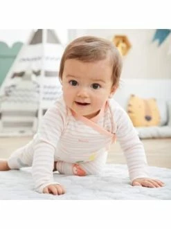 Brandneu 🧨 Bekleidung Bornino Wickelshirt Langarm Tiere In Rosa Günstig Kaufen 🎁 -Günstiges bornino Geschäft bornino wickelshirt langarm tiere in rosa 3